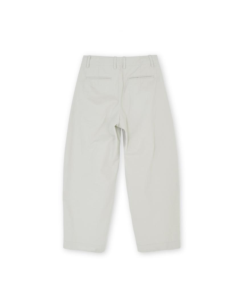Beulaunyadeu W Washed Field Pants, Ecru