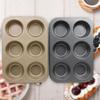 MDNG Non-stick Round Cupcake Muffin Baking Pan Set
