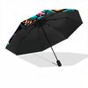 1pc Whimsical Feline Automatic Folding Umbrella, 8-Rib Sturdy Canopy, Portable Travel Umbrella for Outdoor Use,117
