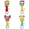 Babyfans Plush Animal Shaker With Colorful Beads Perfect For Sensory Development, Hand-eye Coordination, And Interactive Play