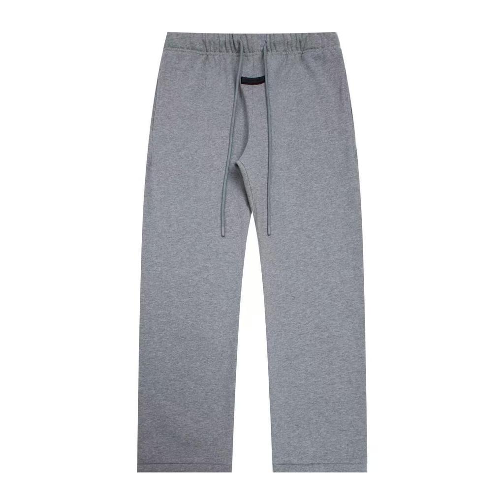 Pantaloni de trening unisex ESSENTIALS la modă cu imprimeu cu litere - Pantaloni lungi casual largi Streetwear