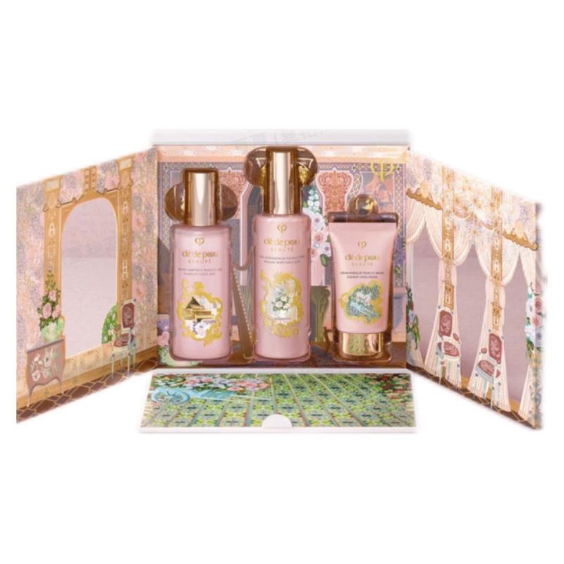 CPB Key to Skin Glowing Gift Box Care Set Moisturizing and Glowing Makeup Setting Spray + Body Lotion + Hand Cream Glowing Gift Box Care Set