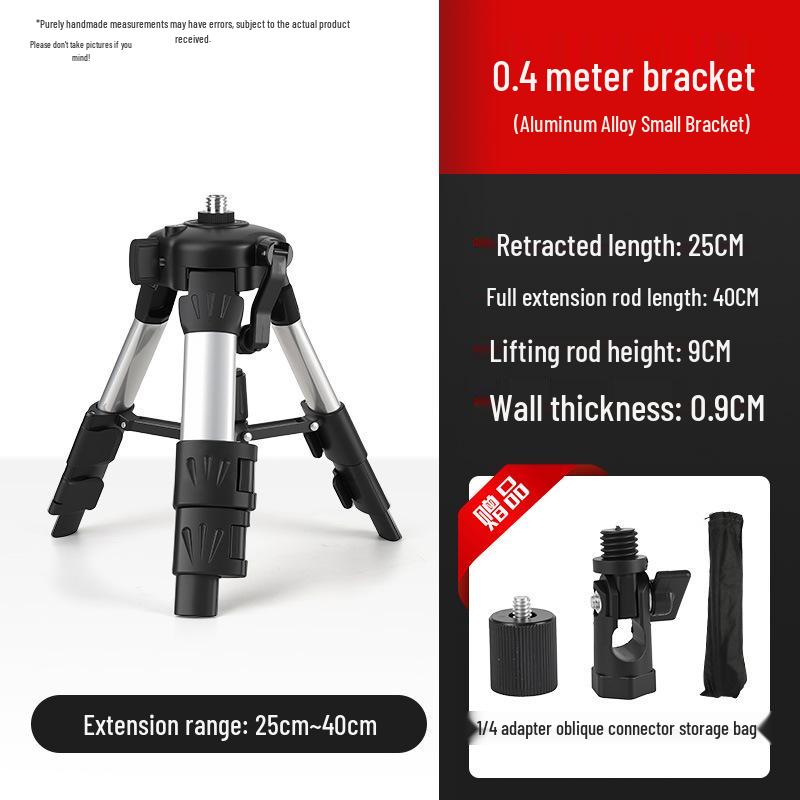 Telescopic Tripod Stand for Laser Level and Spirit Level Support