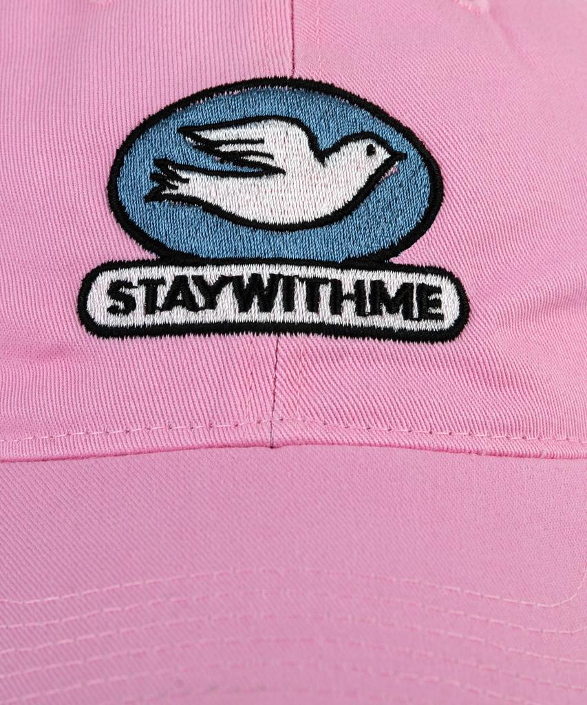 Wig Stay With Me Washed Ball Cap - Light Pink