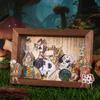 25 pcs Alice theme DIY collage dceorative paper Scrapbooking Material handmade Diary Album Junk Journal Supplies