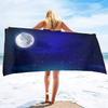 Beach Towel Moon Quick Dry Towel Sand Proof Beach Towels Super Absorbent for Travel Pool Swimming Bath Camping Yoga Gym Sports