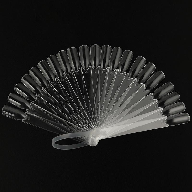 

Цветная пластина для ногтей в форме веера, лак для ногтей, цветная карта, инструмент для маникюра с чипами для ногтей 24pcs