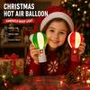 Santa Claus Christmas Hanging Pendant LED Night Light Xmas Tree Ornament  Navidad Decor
