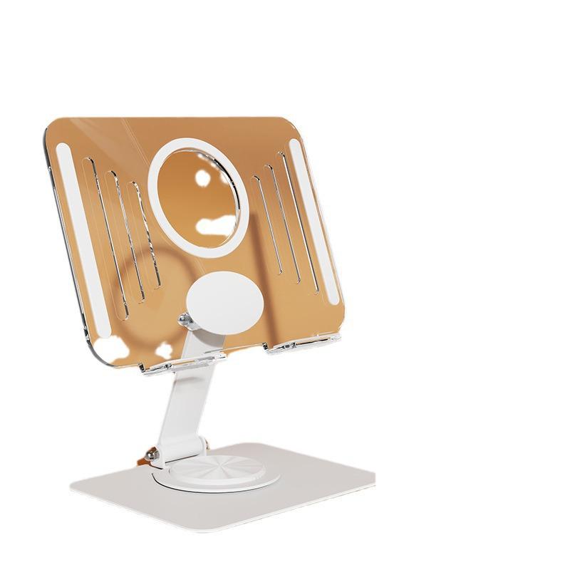 360° Rotatable Tablet Stand for iPad - Cute Rabbit Design for Desktop, Live Broadcast, and Outdoor Use