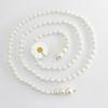 Sweet Bowknot Dress Pearl Waist Chain  Belts For Women Waist Chain
