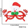 Christmas Party Eyeglass Frames: Santa, Snowman & Antler Designs for Kids