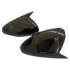 Rear View Mirror Cover For Volkswagen For VW Polo Mk6 AW GTI 2018-2021 OX Horn Car Caps Shell Trim Carbon Fiber Look Exterior