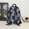 Color Contrast Student Schoolbag Men's Large Capacity Backpack Women's Backpack