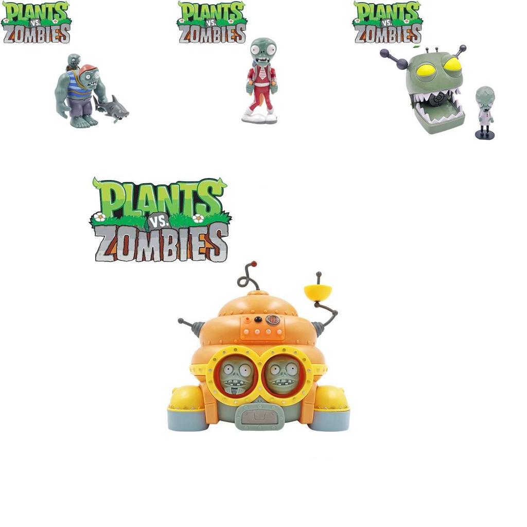 Plants Vs. Zombies Toy Pirate Giant Egyptian Figures Set