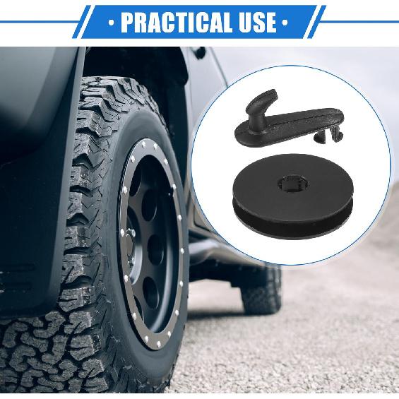 

2 комплекта фиксаторов для автомобильного держателя, совместимых с Toyota и Lexus, прочные противоскользящие пластиковые черные зажимы для крепления коврика к полу