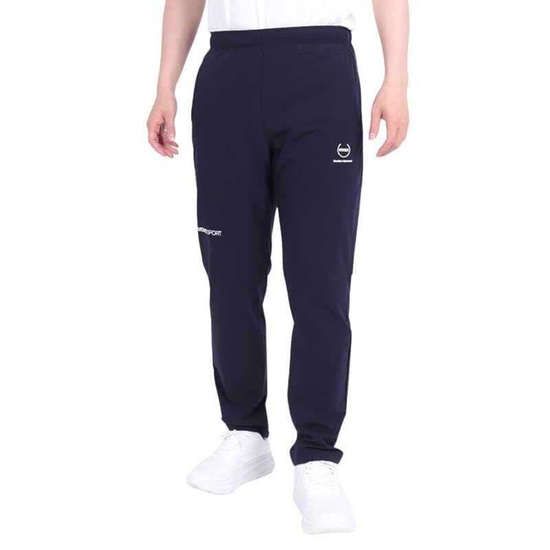 

[Move Sports] long pants Descente AIRY TRANSFER light lip tapered pants 4WAY stretch water repellent TOUGH rain With left and right hip pockets men s