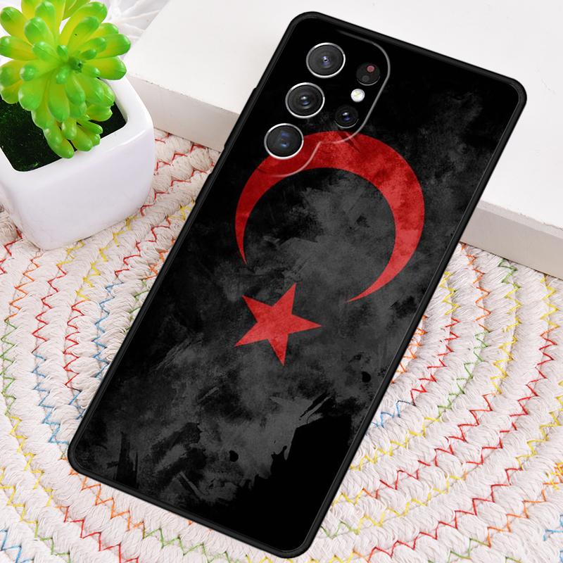 Turkei Turkey Ataturk Flag TPU Phone Case For Samsung Galaxy note 10 pro S26 S25 S24 S23 S22 Ultra Plus S21 FE S20 Cover