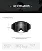 Windproof Ski Goggles Anti-Fog Snowboard Glasses Winter Cycling Motorcycle Tactical Sunglasses Ski Mask