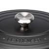 Le Creuset Signature Cocotte Oval 25cm Cast Iron Enamel Matte and Oven Compatible Japanese Pot, Black, Gas, Induction, [Official Product]