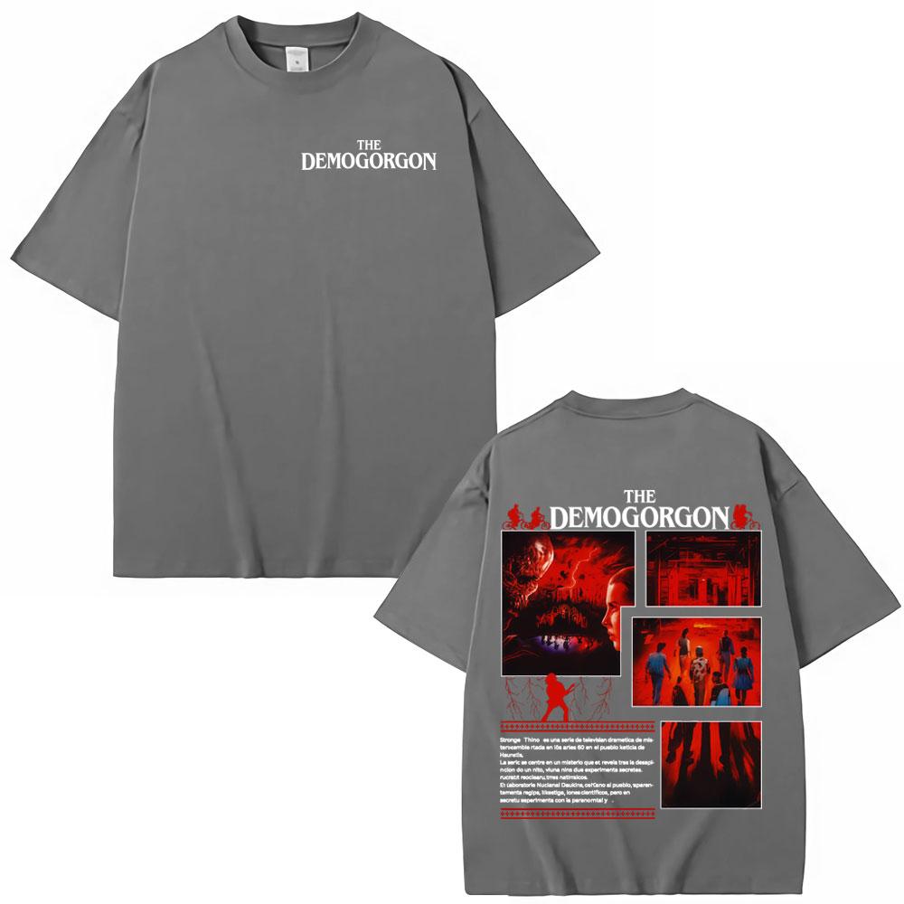 

Eddie Munson The Demogorgon Cannibal Flower Monster Graphic T Shirt Men Women Clothing Cotton Casual Short Sleeves Tshirts Tops S