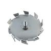 Chuanghua Serrated Dispersion Disc (304 Stainless Steel)