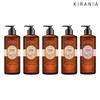 KIRANIA Frosted Hair Loss Shampoo Broadcast (Large Capacity Shampoo 730ml X 4 Bottles + Treatment 730ml X 1 Bottle)