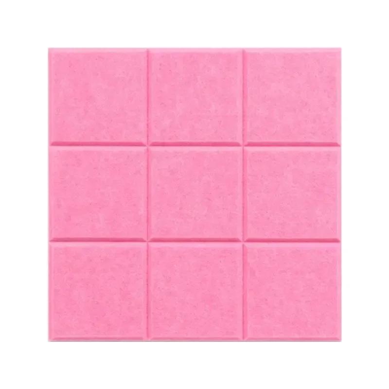 1/2/4PCS Nine Grid Felt Message Board Wall Mounted Bulletin Board for Office Decoration Notepad Holder Home Photo Display Use