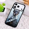 Doberman Dog print Phone Case for iPhone 17 Air 16 15 11 12 14 13 Pro Max Shockproof Cover