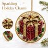 Christmas Tree Ornament, 2D Christmas Hanging Decoration, 1 Material