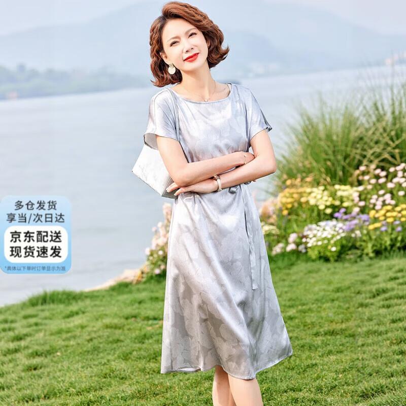 Женское летнее элегантное платье миди с принтом XUEXI XL