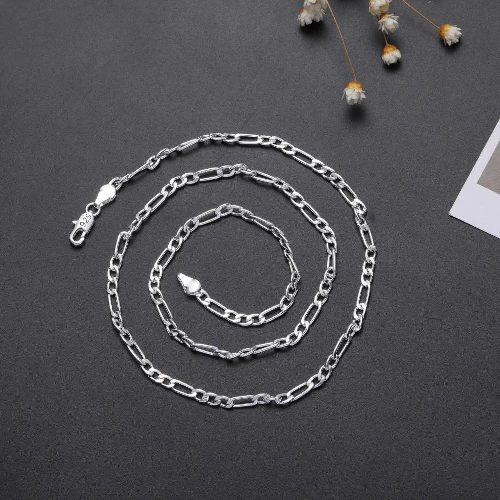 Copper classic 4MM geometry chain Necklaces for woman men boy lady fashion fine party wedding party Jewelry gifts