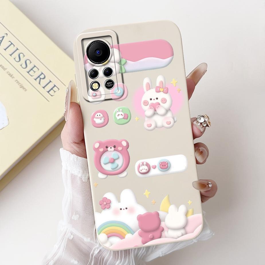 For Infinix Hot 11s NFC Case New Fashion Candy Painted Cover Silicone Case For Infinix Hot 11S X6812 X6812B Hot11s NFC Soft Bags