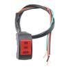 Motorcycle Handlebar Modification Switch LED Headlight Switches Far Near Three Line Switch Control Button Motorbike Accessories