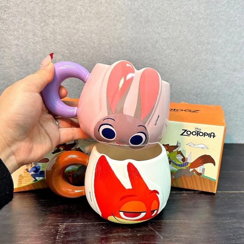 Disney Zootopia Keramiktasse Haus Kaffee Milch Tasse Geburtstagsgeschenk Wasserbecher