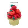 Japanese ZAKKA Watermelon Resin Cat Crafts: Summer Edible Toy Figures
