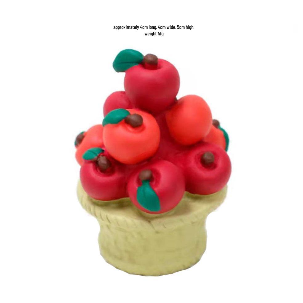 Japanese ZAKKA Watermelon Resin Cat Crafts: Summer Edible Toy Figures