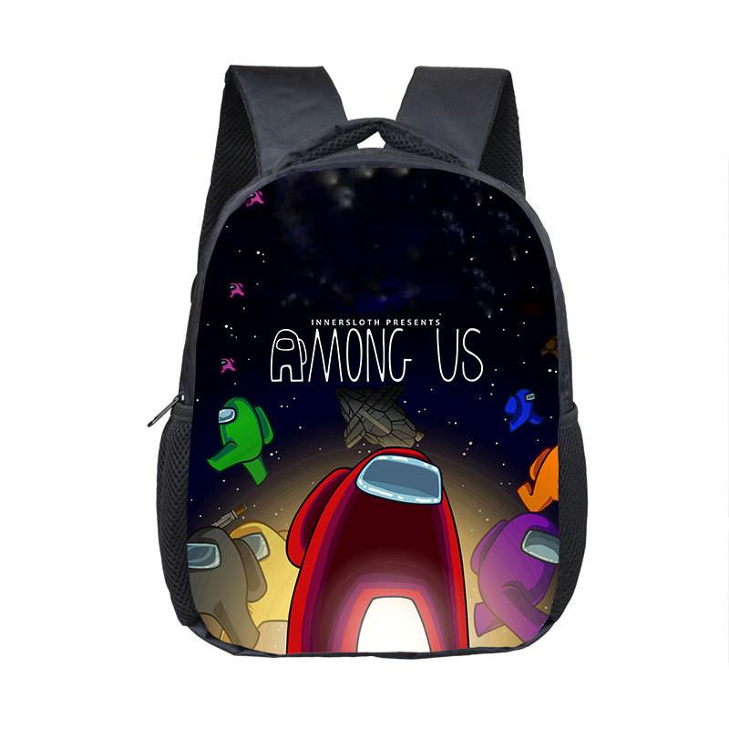 Students Spaceman Backpack Schoolbag Travel Bag Shoulderbag Bookbag
