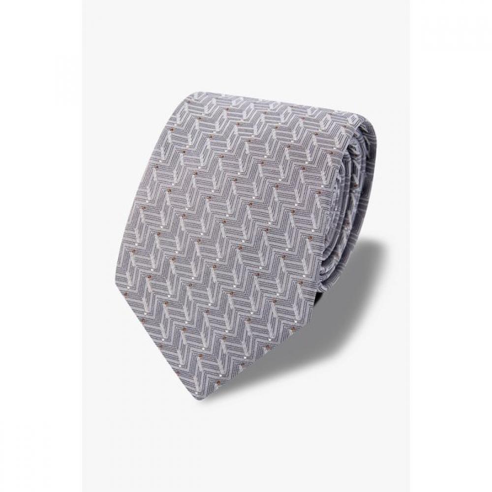 Emporio Armani Men Allover Pattern Silk Tie A516151006 Single option