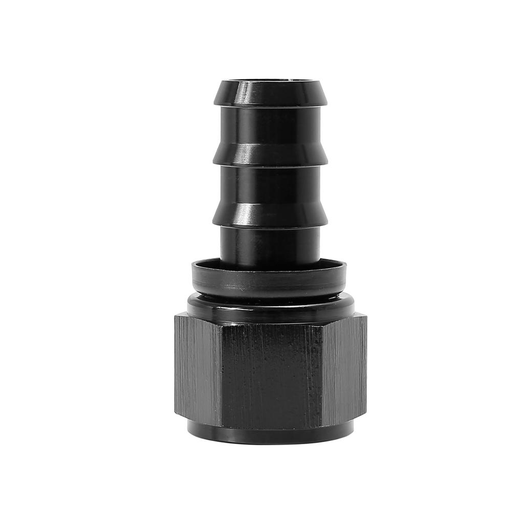 X AUTOHAUX Push Lock Hose Fitting Barb End Adapter Fuel Line Fitting 6061