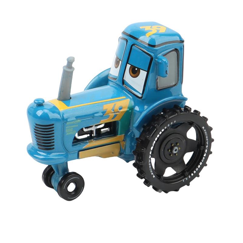 Cars Disney Pixar Cars Lightning McQueen Rhapsody Matador Bulldozer Truck Mater Harvester 1:55 Diecast Metal Car Model Toy