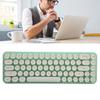 Wireless Keyboard Mouse Combo   Portable Retro Silent 2.4G Wireless 68 Keys   Keyboard Mouse Set
