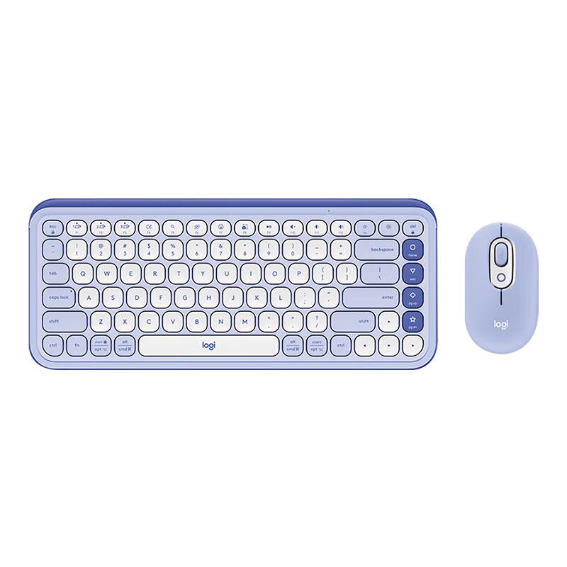 

Logitech POP ICON COMBO Wireless Keyboard and Mouse Set