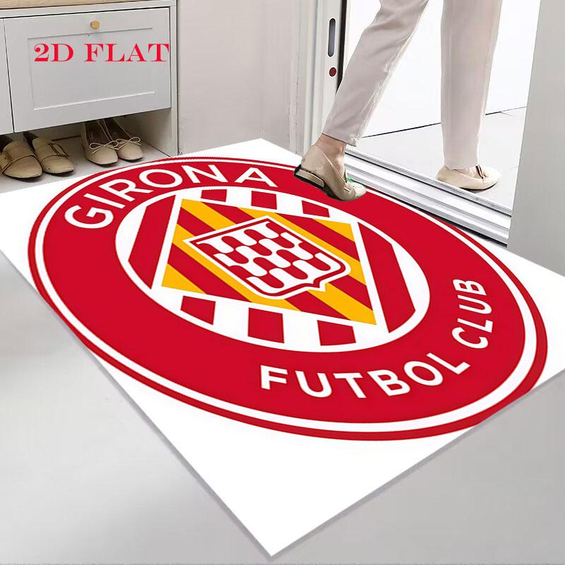 Girona FC Carpet Rug for Living Room Bedroom Home Sofa Decoration,Kids Play Nonslip Floor Mat
