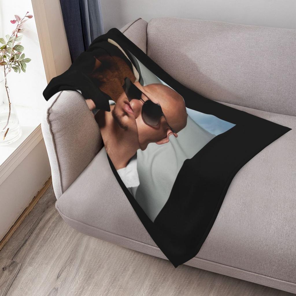 Pitbull Throw Blanket Air Conditioner Soft Blanket for Office Home