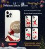 Kerstman iPhone 15 Plus Hoes: Beschermhoes voor Apple 13, 12, 14 Pro Mobiele Telefoons met Afgeronde Hoeken