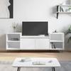 VidaXL TV Stand White 160x35x55 Cm Engineered Wood 831340