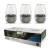 Rainproof Solar Candle Wine Glass Lawn Light for Indoor/Outdoor Use
