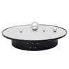90/180 Degree Electric Rotating Display Stand Shop Display Turntable Mirror Spinning Base for Photography Products Shows