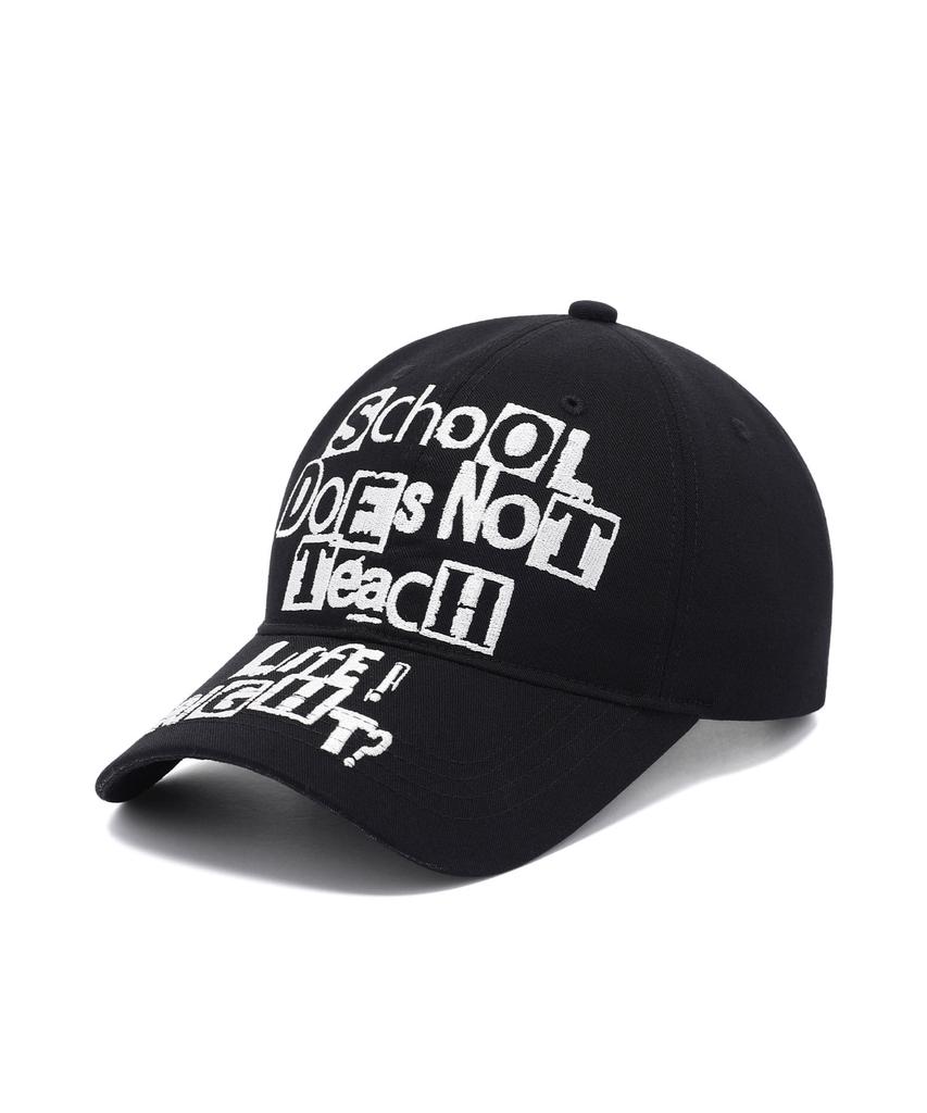 ISTKUNST Does Not Teach Cap_Black(Ik2Fsmab20A)