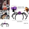 Spider Hair Clips For Halloween Black Purple Large Spider Claw Clips For Thick Thin Hair Decorations